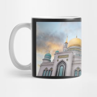 Moscow Cathedral Mosque in Russia Mug